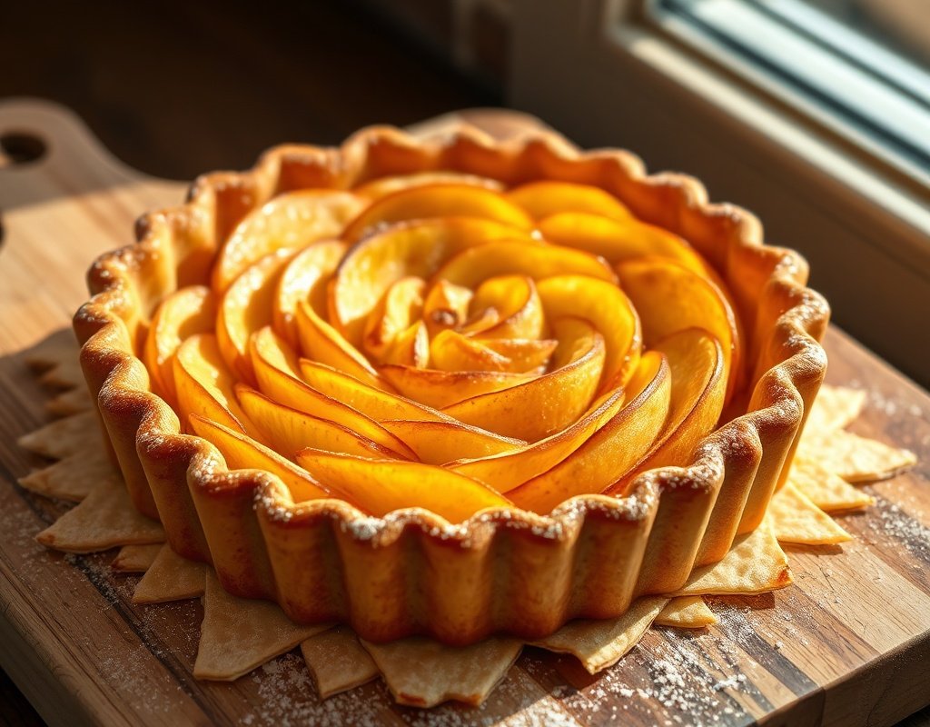 Tarte aux pommes maison