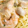 Blanquette de crevettes à la crème