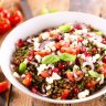 Salade de lentilles croquantes