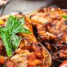Aubergines farcies aux légumes