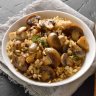 Risotto crémeux aux champignons