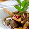 Carrés d'agneau caramélisés
