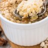 Crumble pommes ou poires