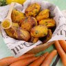 Croquettes de carottes et curry