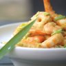 Crevettes crémeuses au curry