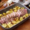 Filet mignon de porc aux courgettes et raisins