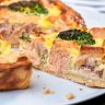 Tarte saumon-brocoli