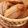 Madeleines au miel et citron