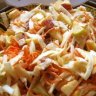 Salade croquante au chou et pommes
