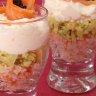 Verrine fraîcheur saumon avocat