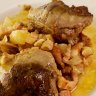 Joue de porc à la bière