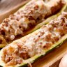 Courgettes farcies à la viande