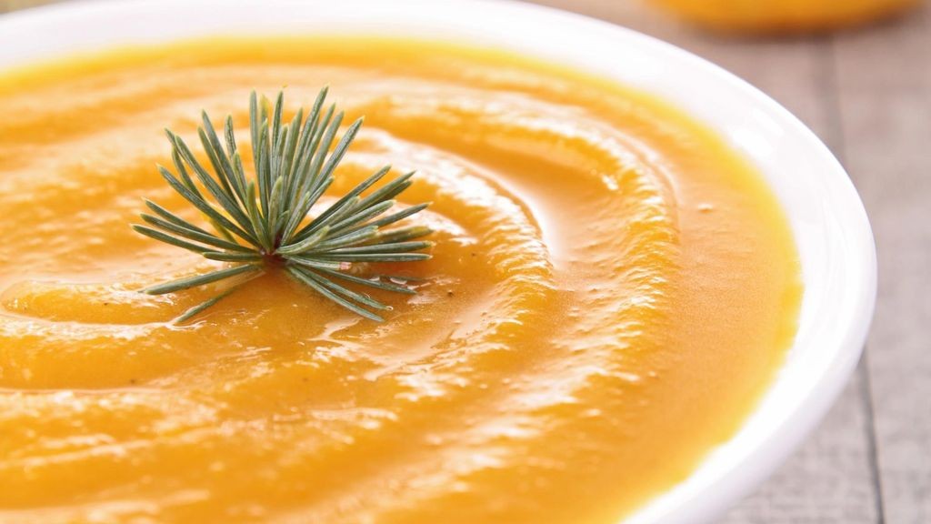 Velouté de potiron et carottes