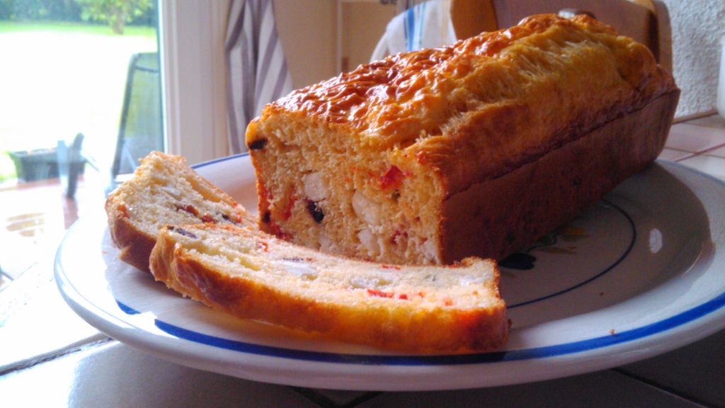 Cake aux trois couleurs