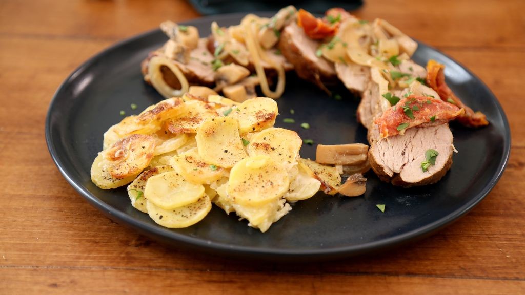 Filet mignon rôti au cidre
