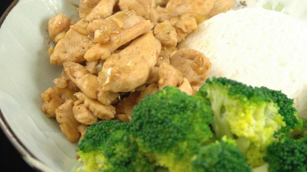 Poulet sucré-salé aux épices