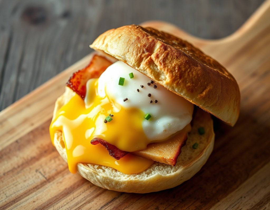 Muffin œuf-bacon-fromage