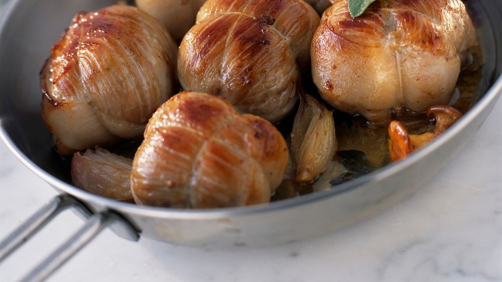 Paupiettes de veau à la moutarde