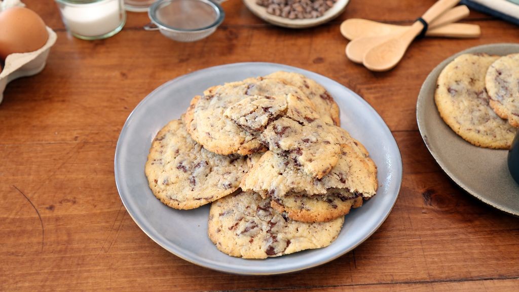 Cookies moelleux aux pépites de chocolat