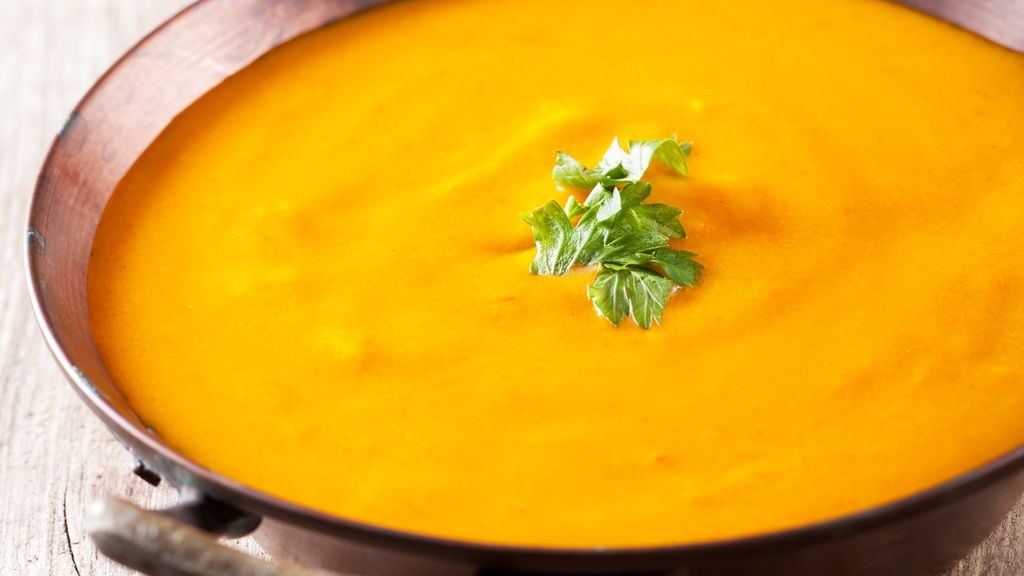 Soupe douce à la courge