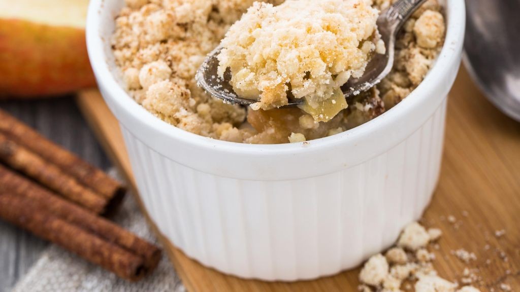 Crumble pommes ou poires