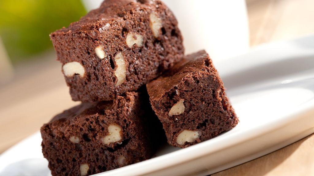 Brownies croquants aux noix