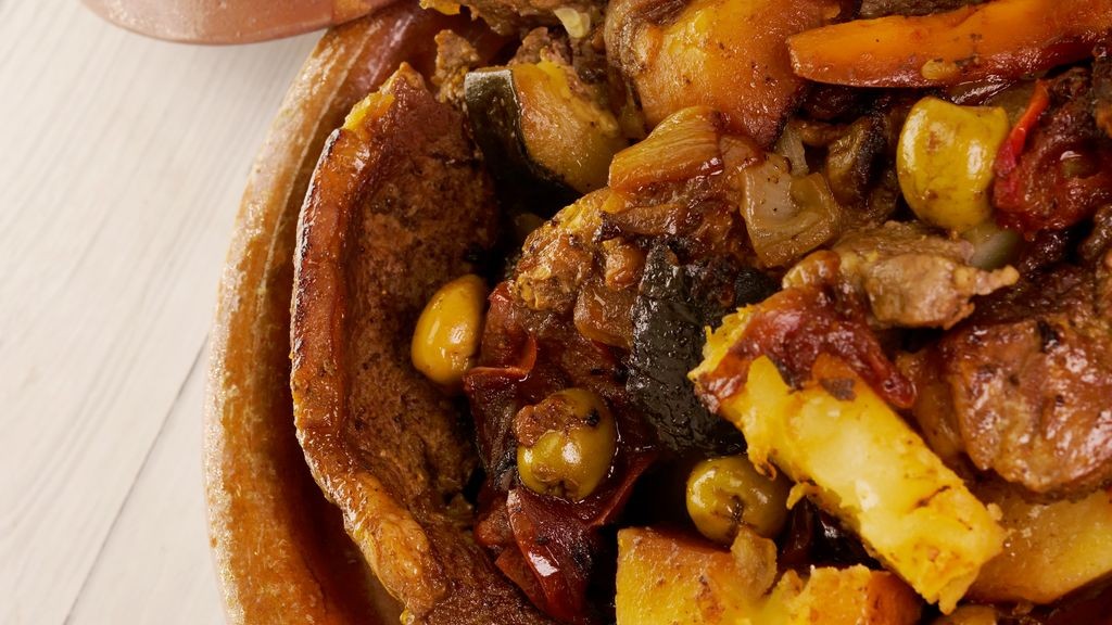 Tajine d'agneau aux légumes