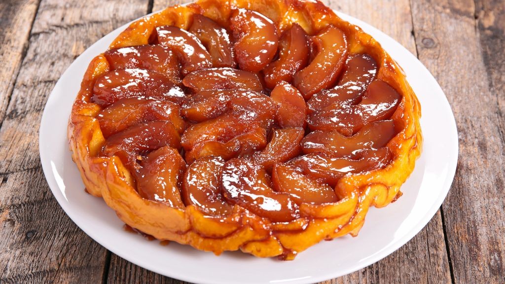 Tarte aux pommes caramélisées