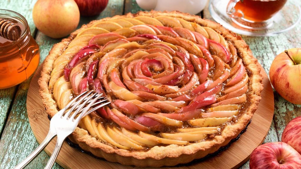 Tarte aux pommes alsacienne