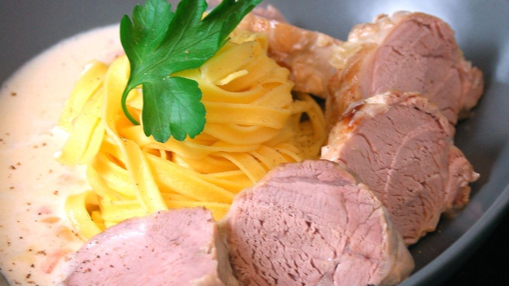 Filet mignon de porc au maroilles