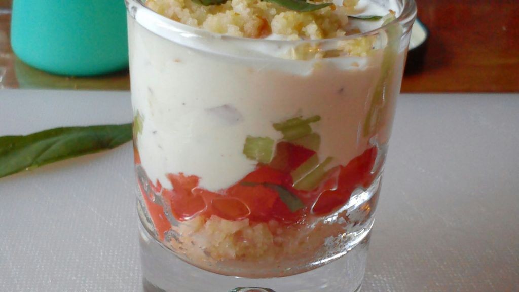 Verrines fraîcheur à la crème