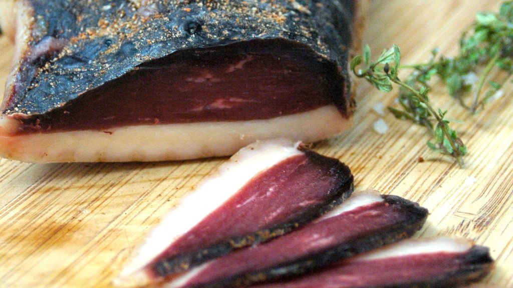 Magret de canard séché au thym