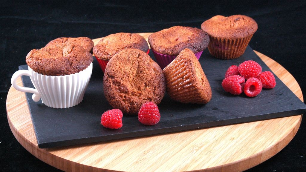 Muffins aux framboises