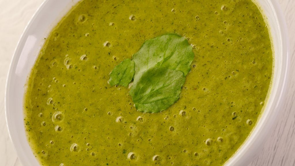 Soupe au cresson et pommes de terre