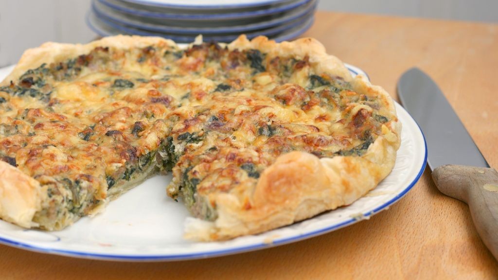Quiche thon tomate