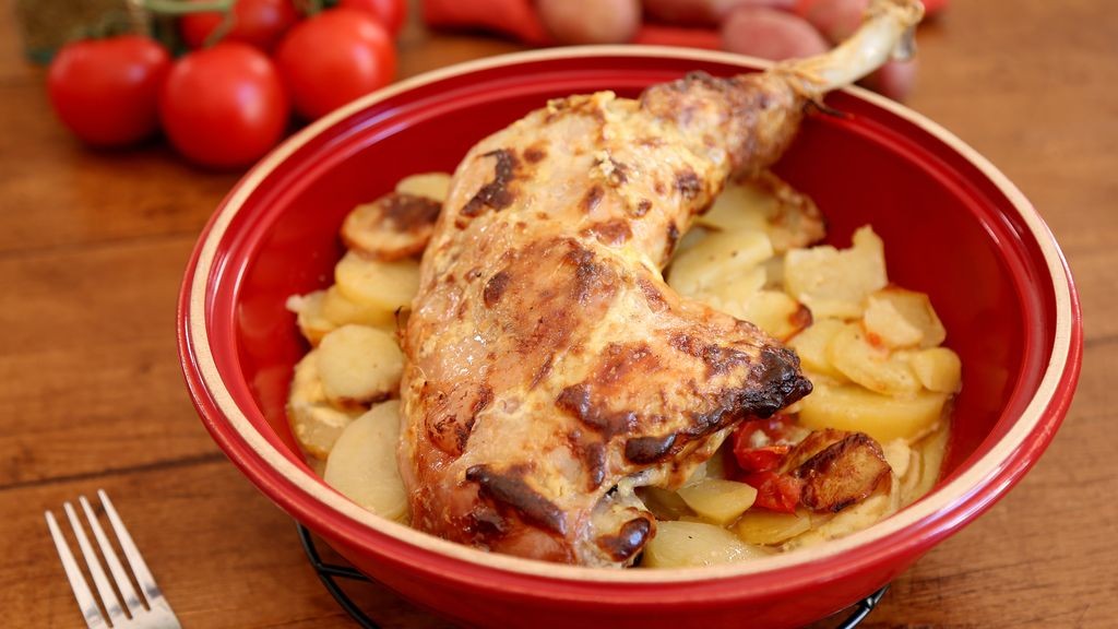 Dinde à la crème et moutarde