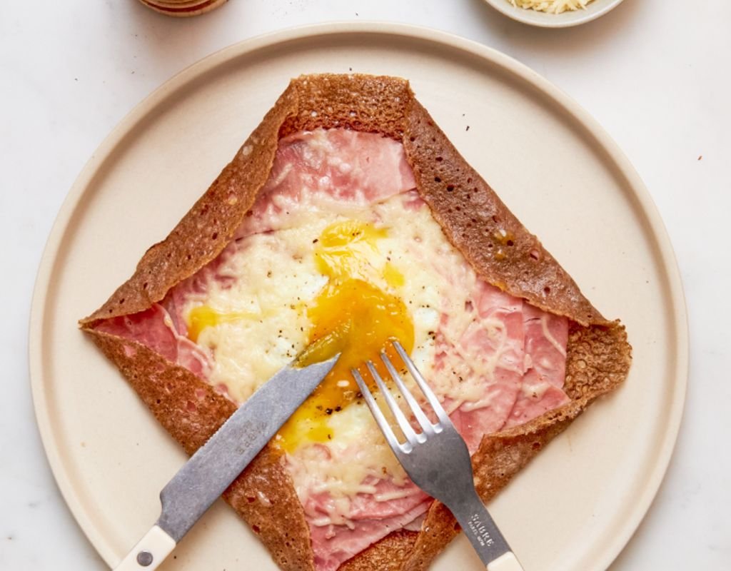 Galette jambon-fromage