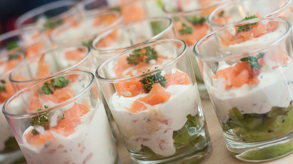 Verres kiwi-saumon
