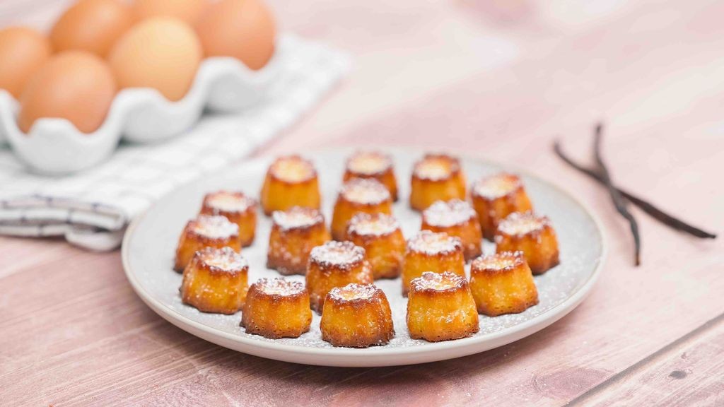 Cannelés moelleux à la vanille
