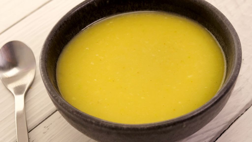Soupe curry courgette