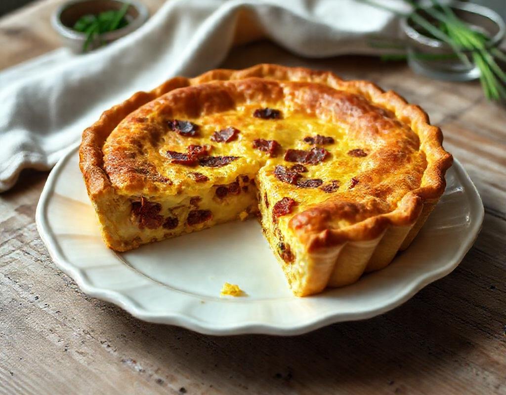 Quiche aux lardons