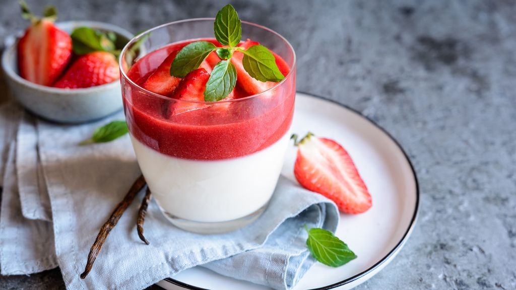 Crème vanillée à la gélatine